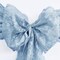 10 Pieces Dusty Blue Caspari Lace Chair Sashes for Elegant Events 9" x 108"